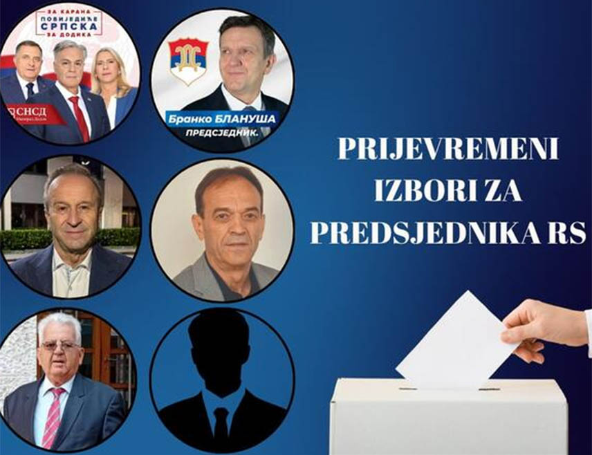 БРОД, 23. НОВЕМБРА /СРНА/ - Кандидат СНСД-а за предсједника Републике Српске Синиша Карана побиједио је на пријевременим изборима у општини Брод са освојених 2.160 гласова, речено је Срни у Општинском одбору СНСД-а Брод.