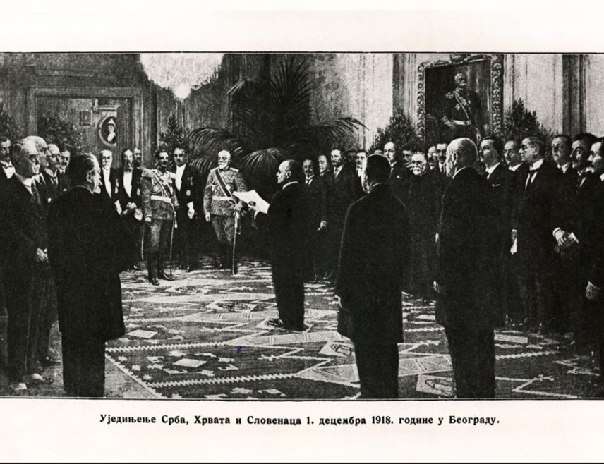 БИЈЕЉИНА, 30. НОВЕМБРА /СРНА/ - Краљевина Срба, Хрвата и Словенаца, касније Краљевина Југославија, формирана је 1. децембра 1918. године.
