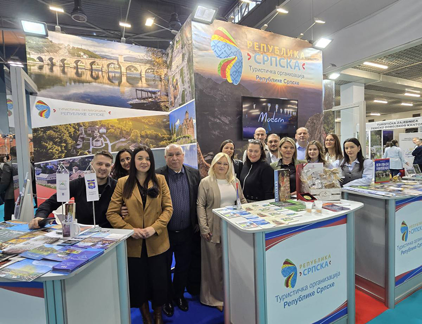 NOVI SAD, NOVEMBER 27 /SRNA/ – At the International Tourism Fair in Novi Sad, which started today, there is great interest in the tourist offerings from Republika Srpska, especially for winter activities on Jahorina, Kozara, and Igrišta, the Tourism Organisation of Republika Srpska told SRNA.