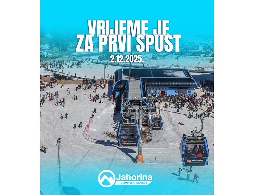 ЈАХОРИНА, 2. ДЕЦЕМБРА /СРНА/ - На Јахорини данас почиње ски-сезона уз бесплатно скијање за све посјетиоце, саопштено је из Олимпијског центра "Јахорина".