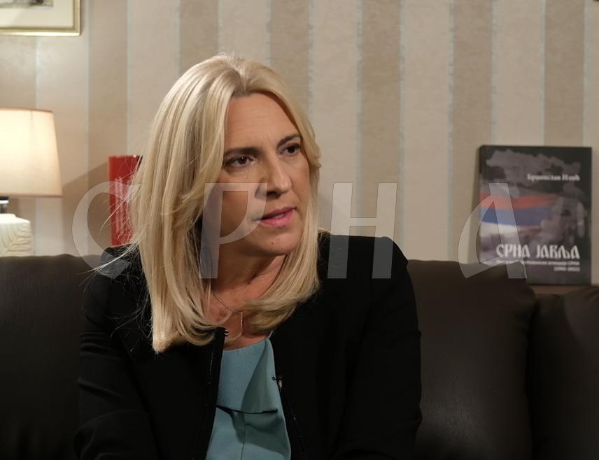 ISTOČNO SARAJEVO, DECEMBER 16 /SRNA/ – Serb member of the Presidency of BiH Željka Cvijanović told SRNA that claims by certain media outlets that the authorities in Republika Srpska are allegedly building closer relations with Croatia than with Serbia are nothing but baseless fabrications and utter nonsense.