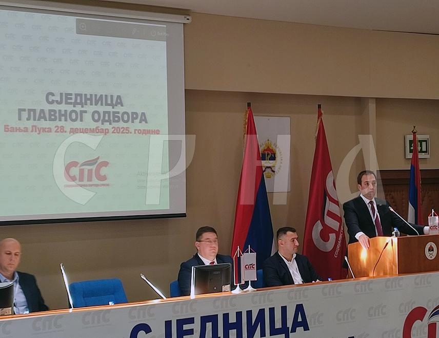 BANJA LUKA, DECEMBER 28 /SRNA/ – The Socialist Party of Srpska /SPS/ Main Committee condemned at today’s session in Banja Luka actions of the Central Election Commission /CEC/ of BiH toward the Republika Srpska institutions and the holding of snap presidential elections no one wanted.