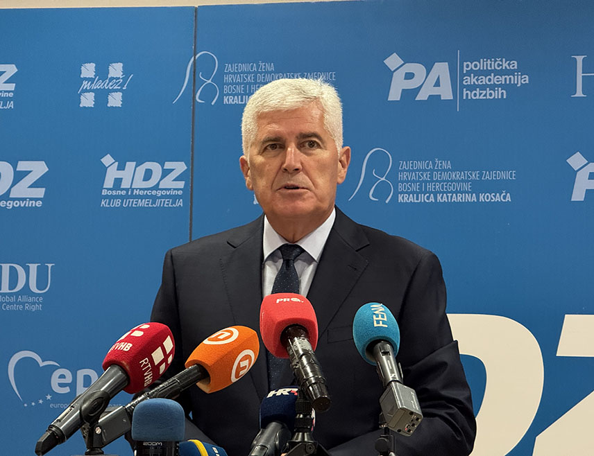 SARAJEVO, DECEMBER 30 /SRNA/ – Deputy Speaker of the House of Peoples Dragan Čović stated that all those who lack sufficient political wisdom to understand that undermining the three-pillar structure of BiH permanently damages the country continue to dream a distant dream of a mono-ethnic state that will never see the light of day.