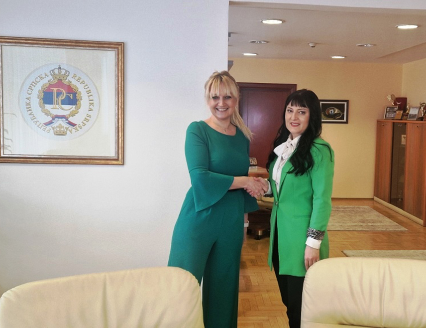 BANJA LUKA, JANUARY 23 /SRNA/ - Newly appointed Minister of Family, Youth and Sports of Republika Srpska Irena Ignjatović officially took over her duties today, stating that all key projects of the Ministry will be continued, while she and her associates will work to further improve areas where there is room for progress.