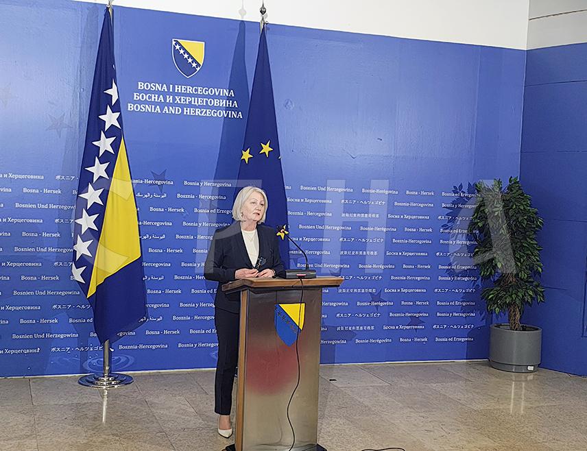 САРАЈЕВО, 26. ЈАНУАРА /СРНА/ - Савјет министара одржао је током три године мандата актуелног сазива 171 сједницу, а радило се у континуитету, одлуке су се доносиле у духу међусобног уважавања, дијалога и консезуса, изјавила је у Сарајеву предсједавајућа Савјета министара Борјана Кришто.