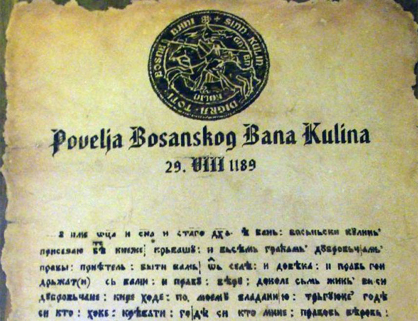SARAJEVO, JANUARY 29 /SRNA/ - Attempts by certain Bosniak circles to present the Charter of Ban Kulin as evidence of the continuity of statehood of modern-day BiH amount to historical manipulation and political abuse of the past, Bojan Krunić, senior assistant at the Department of History and Archaeology of the Faculty of Philosophy in Pale, told SRNA.