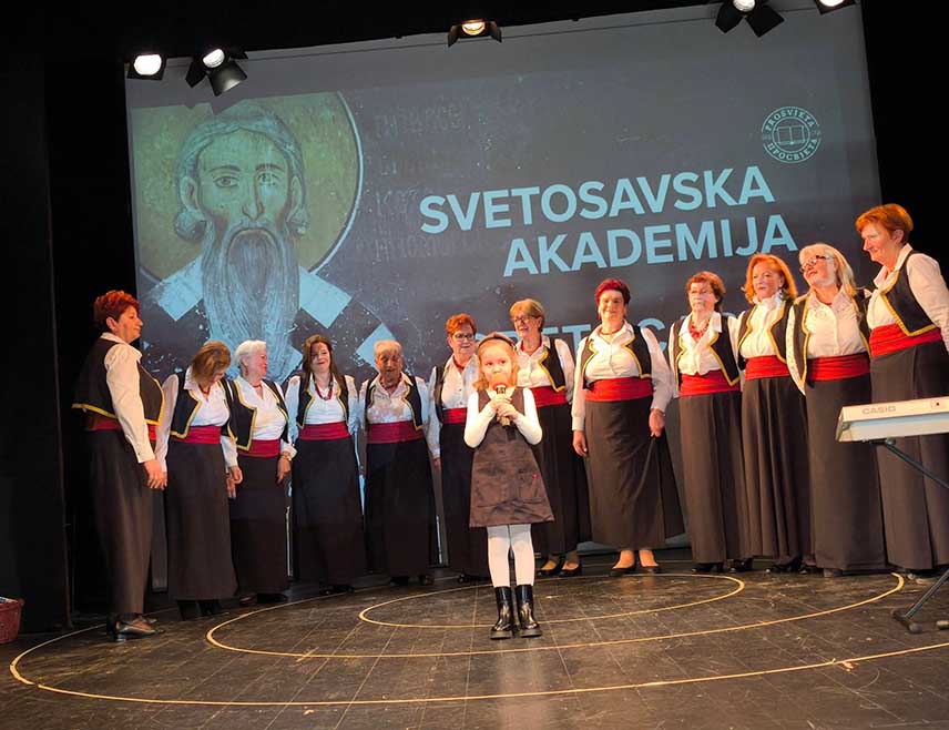 СПЛИТ, 30. ЈАНУАРА /СРНА/ - У Сплиту је одржана Светосавска академија, у организацији Српског културног друштва /СКД/ "Просвјета".