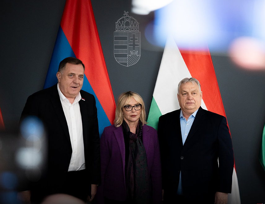 БУДИМПЕШТА, 31. ЈАНУАРА /СРНА/ - Мађарски премијер Виктор Орбан истакао је након састанка са вршиоцем дужности предсједника Републике Српске Аном Тришић Бабић и предсједником СНСД-а Милорадом Додиком да му је увијек задовољством да разговара са пријатељима.