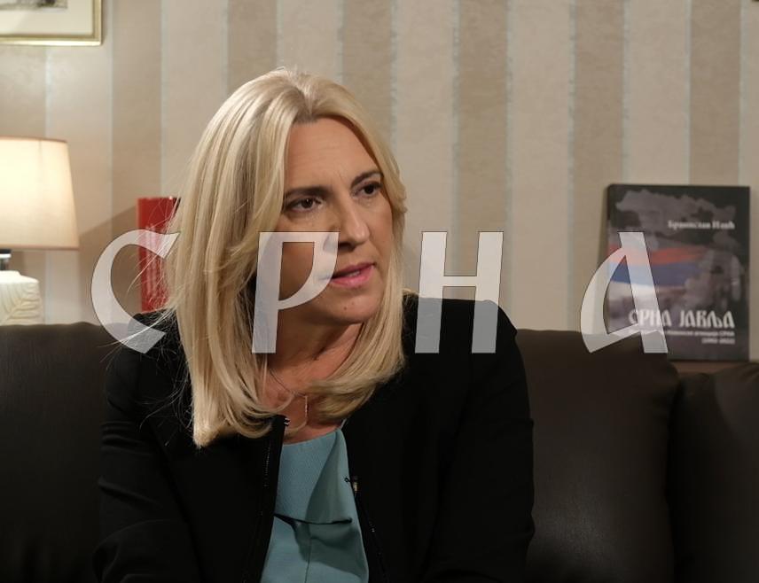 BANJA LUKA, FEBRUARY 8 /SRNA/ – The Serb member of the BiH Presidency Željka Cvijanović assessed that the Minister of Foreign Affairs in the Council of Ministers Elmedin Konaković, with his disgraceful statements about the visit of the Republika Srpska delegation to Washington, has practically separated Republika Srpska from BiH.