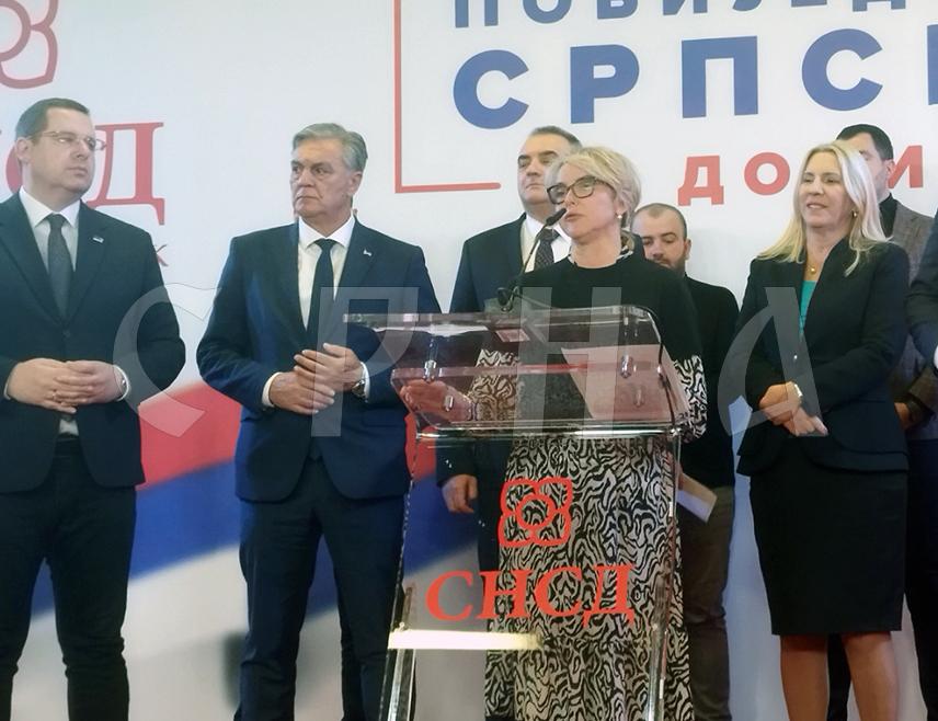 БАЊАЛУКА, 9. ФЕБРУАРА /СРНА/ - Вршилац дужности предсједника Републике Српске Ана Тришић Бабић изјавила је да Српска треба да врати свој републички изборни закон који јој припада на основу Дејтонског мировног споразума.