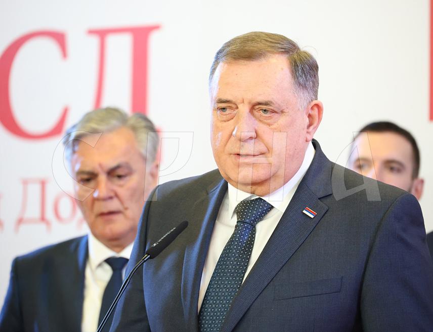 BANJA LUKA, FEBRUARY 9 /SRNA/ - The SNSD leader Milorad Dodik said today in Banja Luka that the political goal of Republika Srpska is a right to self-determination, to independence.