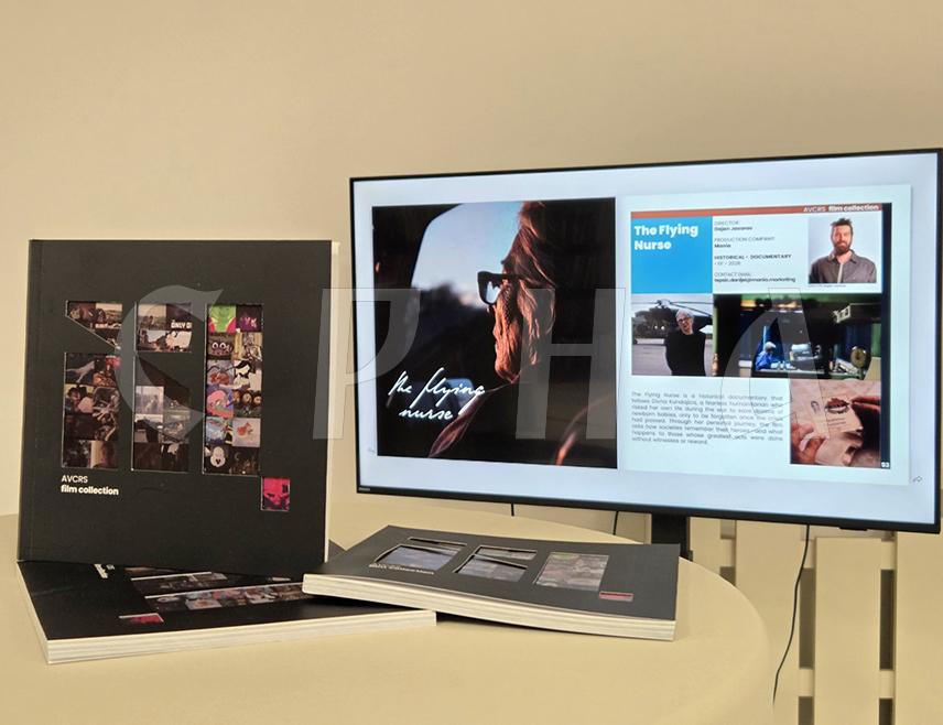 БАЊАЛУКА, 10. ФЕБРУАРА /СРНА/ - Аудио-визуелни центар Републике Српске данас је у Бањалуци промовисао каталог којим ће се представити на овогодишњем Европском филмском маркету у оквиру Белинског филмског фестивала.