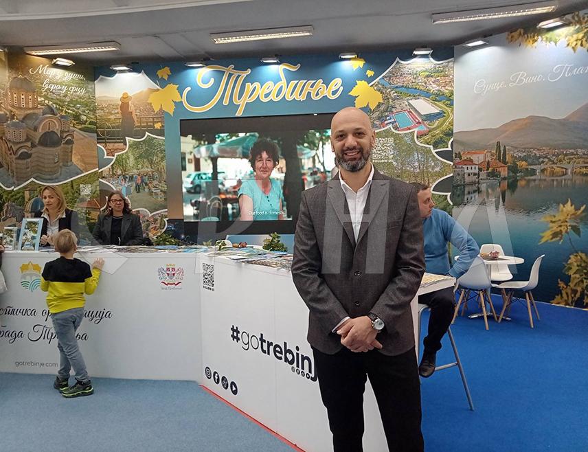 БЕОГРАД, 19. ФЕБРУАРА /СРНА/ - Директор требињске Туристичке организације Јовица Милошевић очекује да Требиње, које је већ одавно препознато као туристички бренд, оствари успјешан наступ на Међународном сајму туризма у Београду и привуче нове госте.