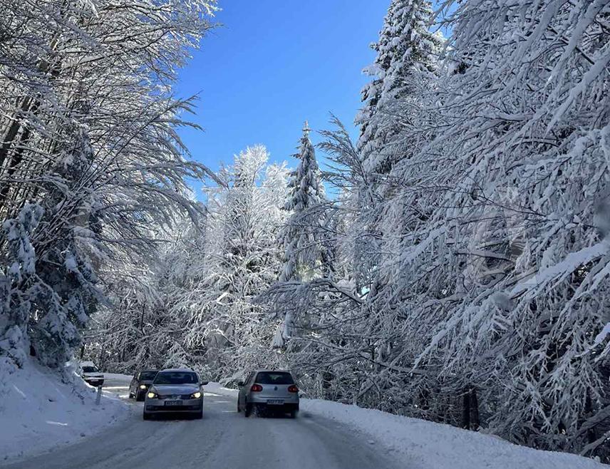 САРАЈЕВО, 20. ФЕБРУАРА /СРНА/ - У Републици Српској и Федерацији БиХ /ФБиХ/ сутра ће бити промјенљиво облачно вријеме уз слаб снијег на сјеверу и сјевероистоку, док ће на југу бити ведро.
