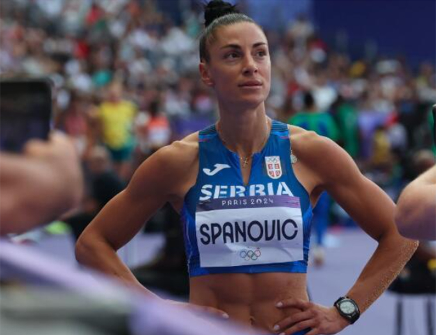 БЕОГРАД, 21. ФЕБРУАРА /СРНА/ - Српска атлетичарка Ивана Шпановић освојила је златну медаљу у троскоку на Балканском првенству у атлетици у Београду.