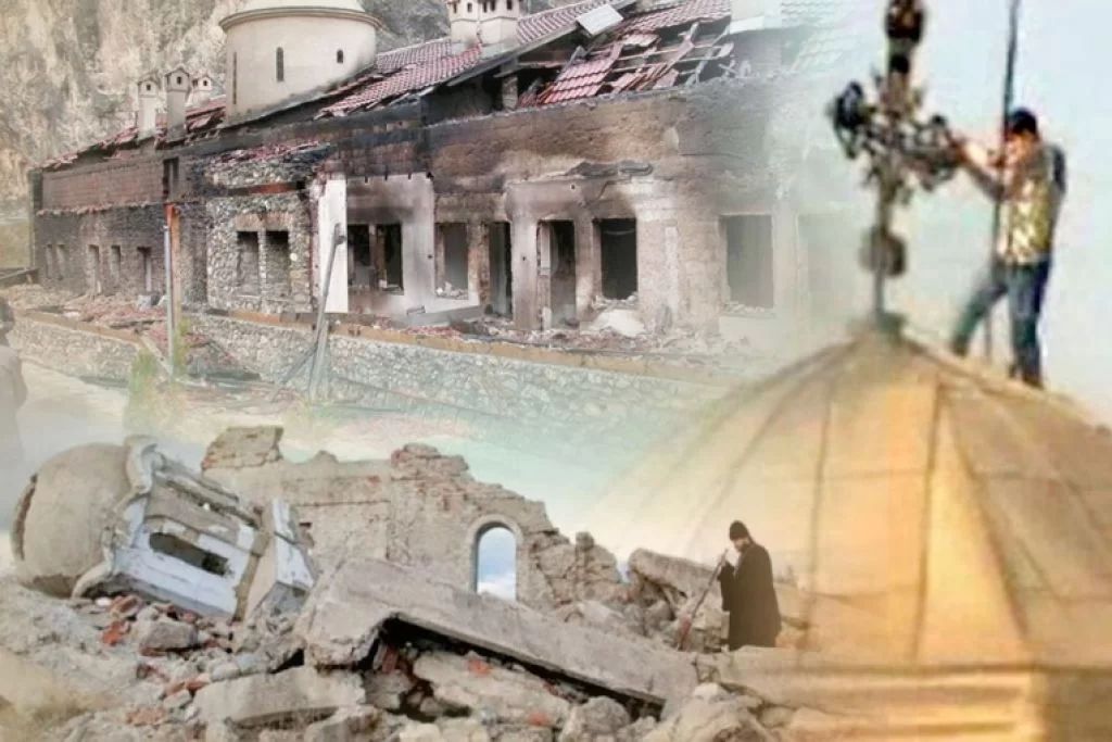 БЕОГРАД, 24. ФЕБРУАРА /СРНА/ - Најновији напади на српске цркве и вјерске објекте на Косову и Метохији јесу нови, али је тактика која се примјењује на терену стара и добро позната, а ради се о процесу "албанизовања" и "косоваризовања" српских светиња, изјавила је професор Филолошко-уметничког факултета у Крагујевцу Јасмина Ћирић.