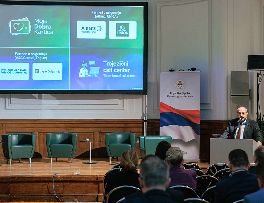 BANJA LUKA, FEBRUARY 24 /SRNA/ - At the international conference on health tourism held today in Vienna, 13 medical institutions from Republika Srpska were successfully presented.