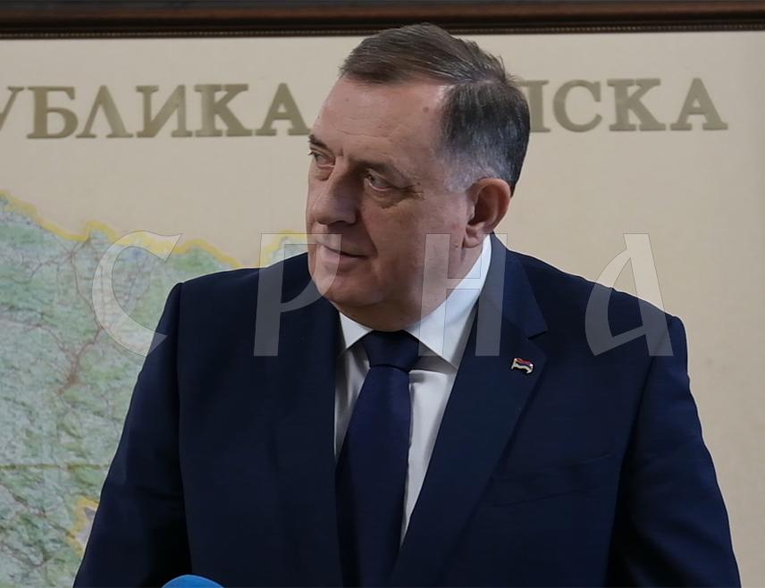 БАЊАЛУКА, 3. МАРТА /СРНА/ - Република Српска јасно подржава напоре САД да ријеши проблем нуклеарног оружја у Ирану, као и настојања Израела да осигура своју и безбједност јеврејског народа, изјавио је предсједник СНСД-а Милорад Додик.