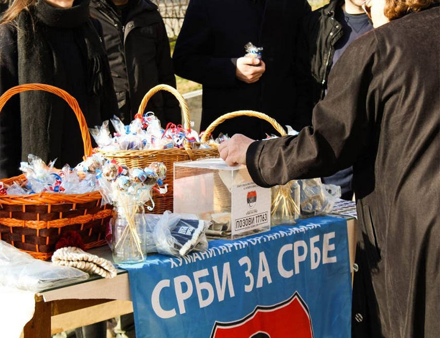 ДОБОЈ, 3. МАРТА /СРНА/ - Хуманитарна организација "Срби за Србе" прикупила је у акцији "Колачи из блока" 4.225 КМ КМ за помоћ вишечланим породицама у Републици Српској.