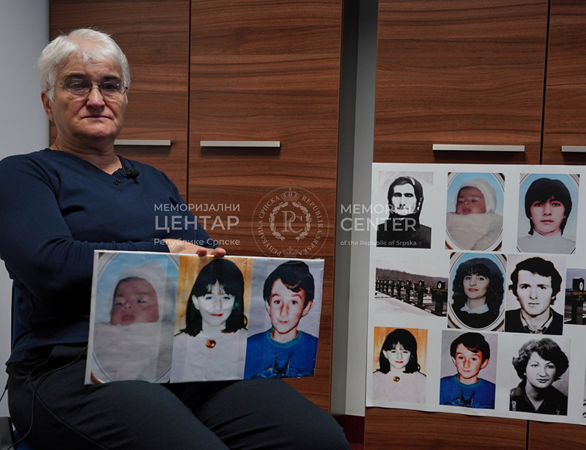 БАЊАЛУКА, 4. МАРТА /СРНА/ - Страдање 10 чланова породице Тешановић, од којих је најмлађи био беба од 18 мјесеци, уз сву бруталност злочина почињеног над недужним цивилима, представља симбол страдања Срба у Сарајеву, трагично свједочанство о уништеним породицама, угашеним огњиштима и прекинутим животима, истакли су из Меморијалног центра Републике Српске.