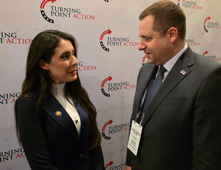 WASHINGTON, D.C., MARCH 5 /SRNA/ – Serb deputy in the House of Peoples of the BiH Parliamentary Assembly, Radovan Kovačević, said he was pleased to hear the words of Republican congresswoman Anna Paulina Luna that in a very short time she had heard many positive voices from and about Republika Srpska.