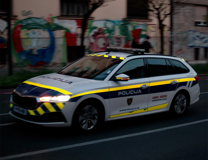 ЉУБЉАНА, 5. МАРТА /СРНА/ - Љубљански полицајци усмртили су данас мушкарца који их је напао ножем.