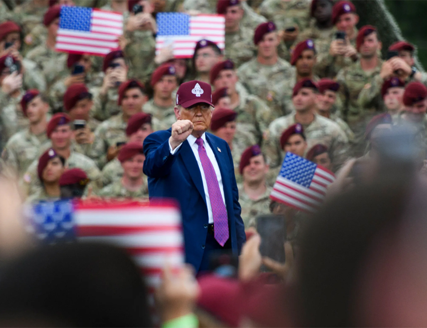 ВАШИНГТОН, 10. МАРТА /СРНА/ - Предсједник САД Доналд Трамп изјавио је да није мислио да ће толико користити војску током свог другог мандата.