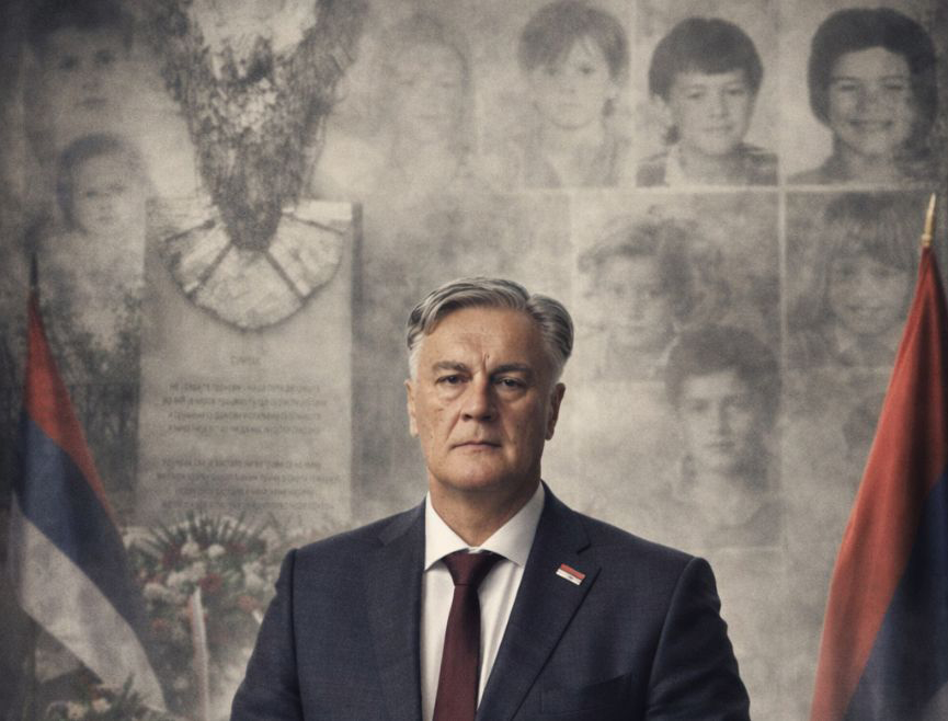 BANJA LUKA, MARCH 10 /SRNA/ - The duty of Republika Srpska and the Serbian people is to ensure that Serbian children who perished in the Defensive-Patriotic War are given a dignified place in the history of our suffering and protected from being forgotten, Republika Srpska President Siniša Karan told SRNA.