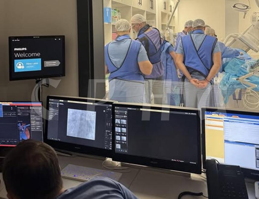 TРЕБИЊЕ, 11. МАРTА /СРНА/ - У новој требињској Болници "Свети архиђакон Стефан - 9. јануар" изведена је прва комерцијална дијагностичка процедура код пацијента из Црне Горе, а све је протекло уредно и без компликација.