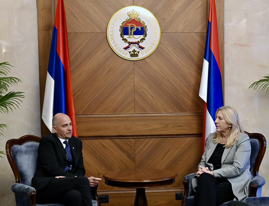 BANJA LUKA, MARCH 17 /SRNA/ - The Serb member of the Presidency of BiH Željka Cvijanović and the Hungarian Ambassador to BiH Krisztián Pósa assessed today in Banja Luka that relations between Republika Srpska and Hungary are very good and stable, based on mutual trust, friendship, and intensive political cooperation, as confirmed by the implementation of numerous projects in various fields.