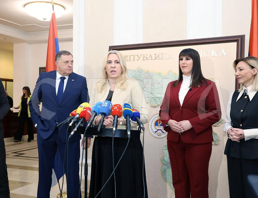 BANJA LUKA, MARCH 20 /SRNA/ – The Serb BiH Presidency member Željka Cvijanović says that women in Republika Srpska participate equally in policy-making.