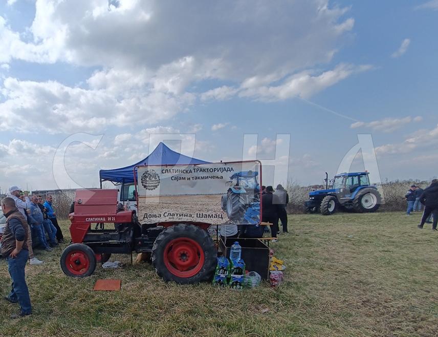 СРБАЦ, 23. МАРТА /СРНА/ - Традиционална девета "Србачка тракторијада" окупила је више од 180 трактора из читаве Републике Српске и БиХ.