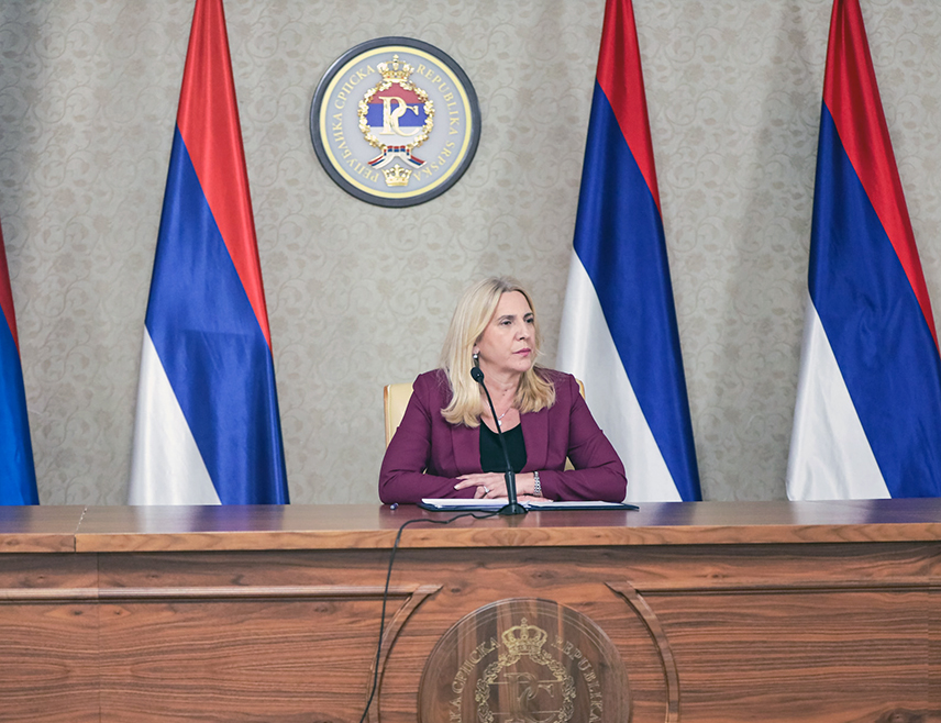 ISTOČNO SARAJEVO, MARCH 23 /SRNA/ – The Serb BiH Presidency member, Željka Cvijanović, has proposed holding an emergency session of the BiH Presidency to adopt a decision condemning Iran’s attacks on the Gulf Cooperation Council /GCC/ member states and Jordan, SRNA has learned.