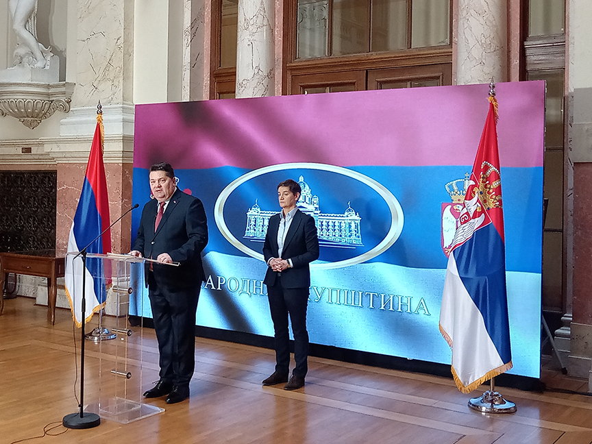 BELGRADE, MARCH 26 /SRNA/ - The construction of memorial centers in Belgrade and Donja Gradina, in memory of Serbs who perished in the genocide carried out in the NDH, is a first-rate national task, whose implementation should begin as soon as possible, this is the message from the opening of the Serbia–Republika Srpska Parliamentary Forum.