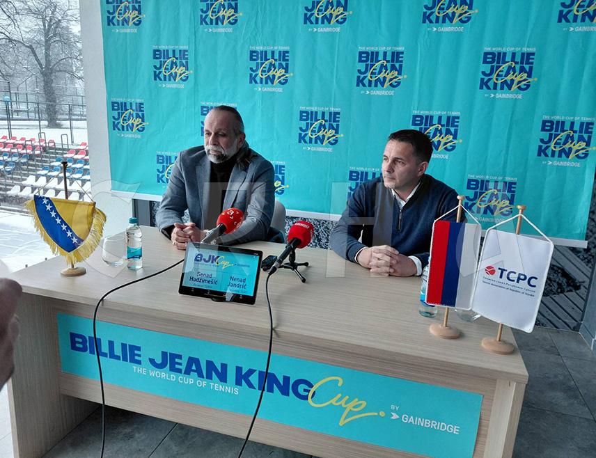 БАЊАЛУКА, 27. МАРТА /СРНА/ - У Бањалуци ће од 6. до 11. априла бити одржан Били Џин Кинг куп евроафричке групе два, једно од најпрестижнијих женских тимских тениских такмичења у свијету у којем ће учествовати 10 националних репрезентација из Европе и Африке.