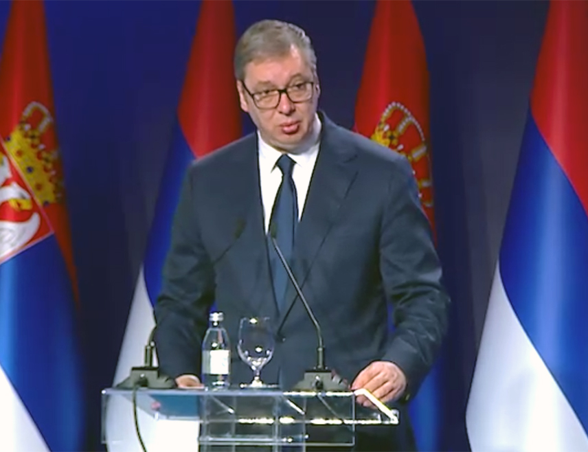 БЕОГРАД, 5. АПРИЛА /СРНА/ - Предсједник Србије Александар Вучић рекао је данас да ће Србија, уколико "лудило у свијету не престане", бити принуђена да ограничи извоз хране.