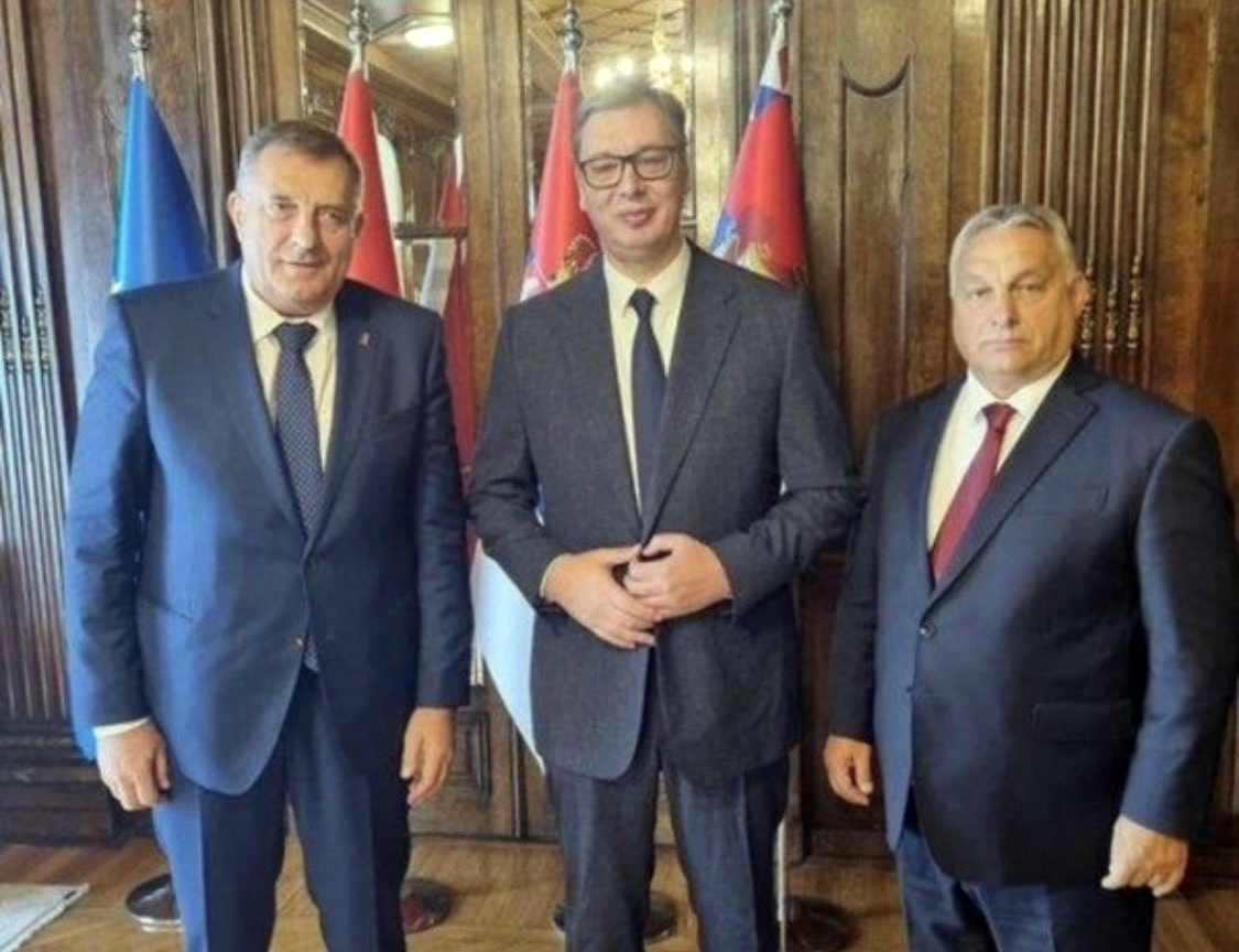 BANJA LUKA, APRIL 5 /SRNA/ - SNSD president Milorad Dodik expressed support for the efforts of Serbian President Aleksandar Vučić and Hungarian Prime Minister Viktor Orbán to protect energy infrastructure and ensure the safety of citizens.