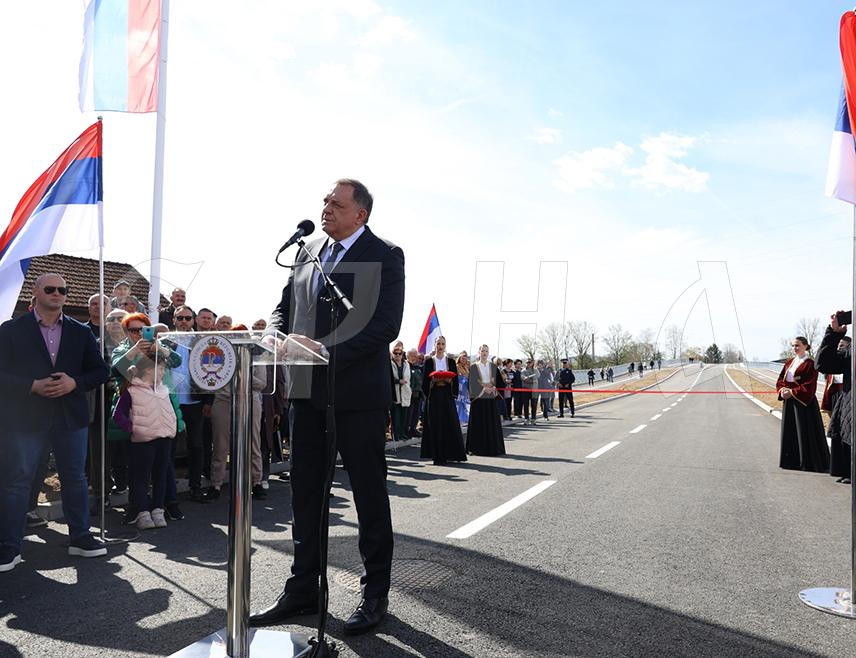 BANJA LUKA, APRIL 12 /SRNA/ - SNSD president Milorad Dodik stated that if Republika Srpska is progressive and successful, then its people have a secure future.