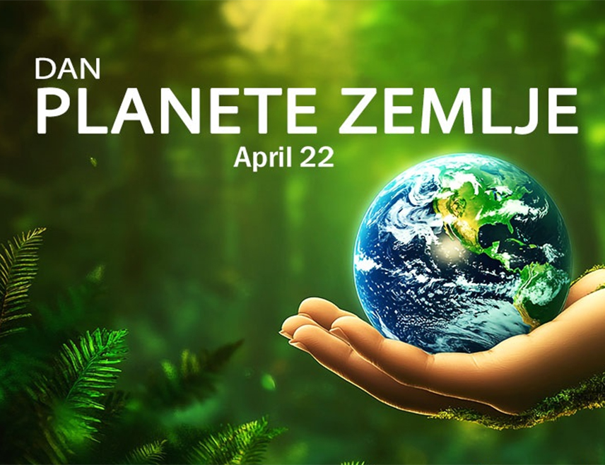 БИЈЕЉИНА, 22. АПРИЛА /СРНА/ - Међународни дан планете Земље обиљежава се данас, 22. априла, с циљем да подигне свијест јавности о изазовима за добробит планете и како би подсјетио да је брига о животној средини заједничка одговорност свих људи на планети.