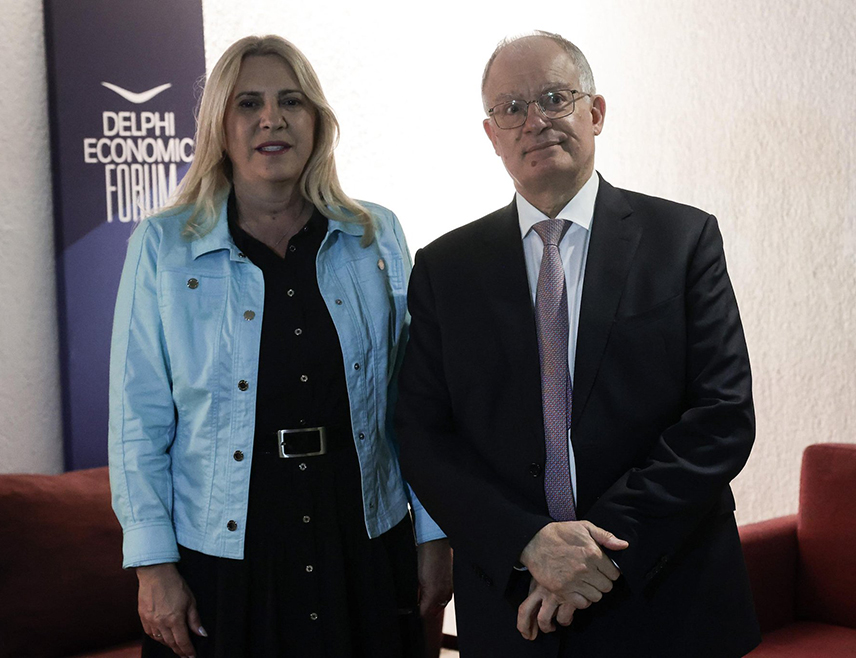 ISTOČNO SARAJEVO, APRIL 22 /SRNA/ – The Serb member of the BiH Presidency Željka Cvijanović and President of Greece Konstantinos Tassoulas assessed that relations between the two sides are very good and friendly, with no open issues, and expressed commitment to further improving economic, cultural and all other forms of cooperation.