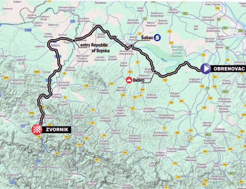 БРАТУНАЦ, 22. АПРИЛА /СРНА/ - На дионици пута Бијељина–Зворник сутра ће на два и по сата бити обустављен саобраћај због Међународне бициклистичке трке "Београд-Бањалука".