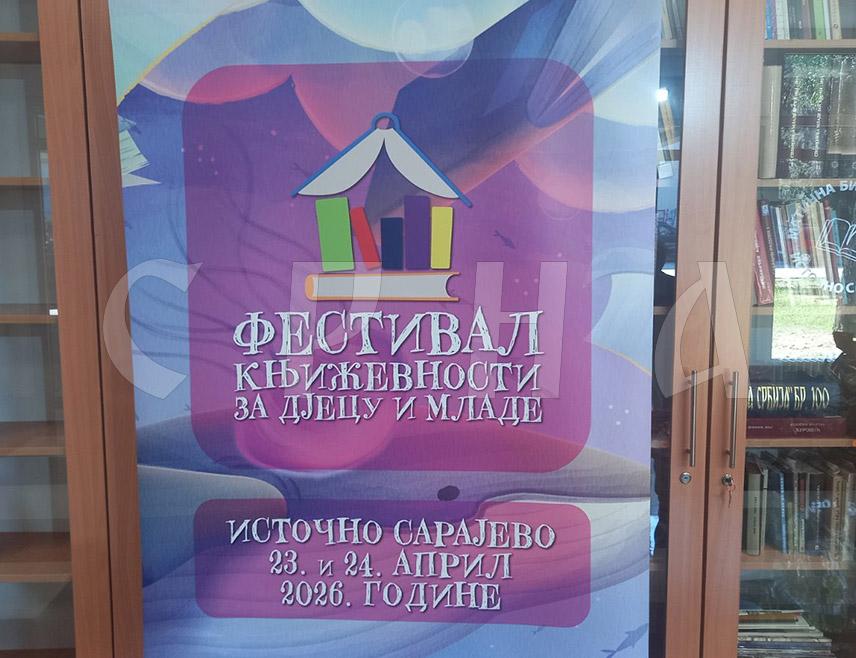 ИСТОЧНО САРАЈЕВО, 23. АПРИЛА /СРНА/ - У Источном Сарајеву данас је почео први Фестивал књижевности за дјецу и младе, који има за циљ промоцију књижевности, читања и креативног стваралаштва међу дјецом и младима.