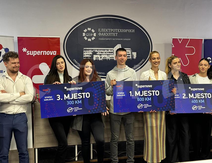 ISTOČNO NOVO SARAJEVO, APRIL 29 /SRNA/ – Five young teams presented their business ideas today during the "Camp Up" startup program in Istočno Novo Sarajevo, with most concepts focused on IT solutions for developing user applications across various sectors.
