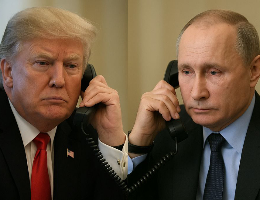 МОСКВА, 8. МАЈА /СРНА/ - Руски предсједник Владимир Путин изјавио је да су се током недавног телефонског разговора он и амерички предсједник Доналд Трамп осврнули на заједничку улогу Русије и Сједињених Држава у борби против нацизма током Другог свјетског рата.