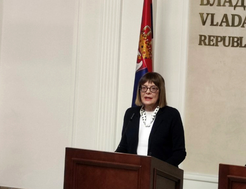 ТРЕБИЊЕ, 13. МАЈА /СРНА/ - Предсједник Покрајинске владе Маја Гојковић изјавила је да је Духовни центар Мркоњићи код Требиња значајан за цијели српски народ гдје год да се налази, те да ће Србија помоћи завршетак радова.