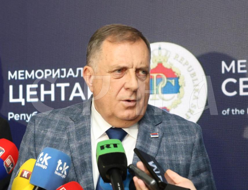 BANJA LUKA, MAY 19 /SRNA/ - The formation of the Memorial Center of Republika Srpska is extremely important, because the goal is to systematically document the historical suffering of the Serb people, SNSD leader Milorad Dodik pointed out today in Banja Luka.