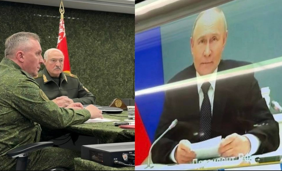 МИНСК, 21. МАЈА /СРНА/ - Предсједници Русије и Бјелорусије Владимир Путин и Александар Лукашенко одржали су онлајн састанак током вјежби нуклеарних снага двије земље, јавила је бјелоруска новинска агенција Белта.