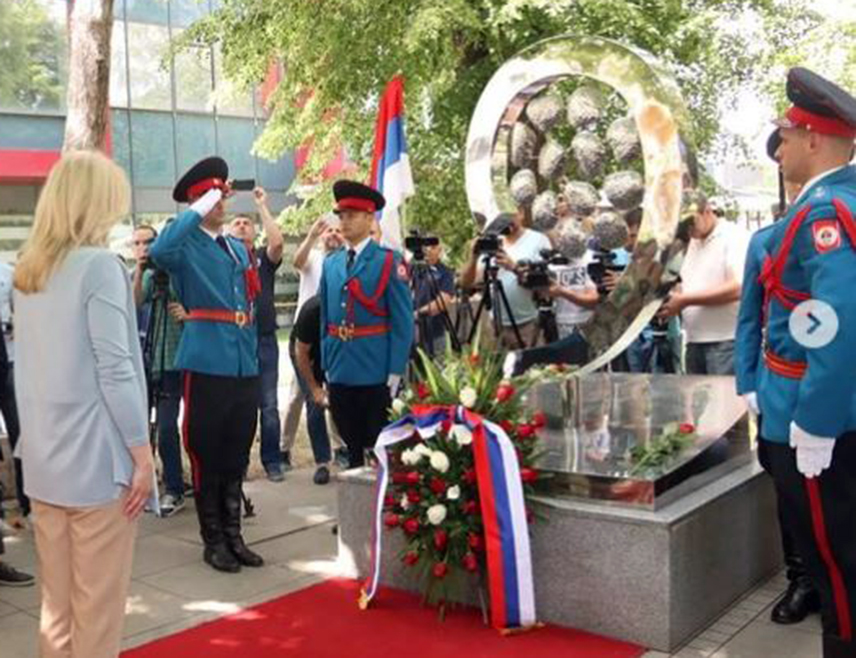 BANJA LUKA, MAY 22 /SRNA/ - The Serb member of the BiH Presidency Željka Cvijanović has stated that the deaths of the Banja Luka babies remain one of the most tragic events of the Homeland-Defense War and a symbol of the inhumanity of world powers that did not allow the air transport of urgently needed oxygen.