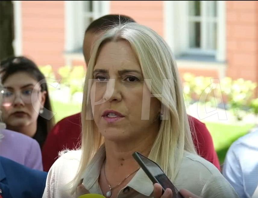 PRNJAVOR, MAY 27 /SRNA/ – Serb BiH Presidency member Željka Cvijanović emphasized that Republika Srpska officials form a strong and well-coordinated team that is responsibly fighting for the interests of Republika Srpska in the international arena, with those interests being the top priority.