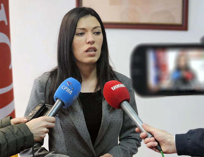 SARAJEVO, MAY 29 /SRNA/ – Chairwoman of the SNSD Caucus in the House of Representatives of the Parliamentary Assembly of BiH Sanja Vulić told SRNA that former U.S. Ambassador to BiH Michael Murphy belongs to a dark past.